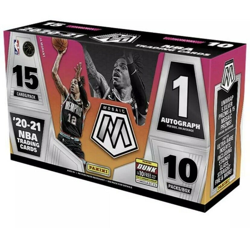 2020/21 Panini Mosaic Basketball Hobby Box